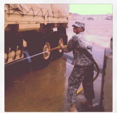 Shoshinna Moore Military image