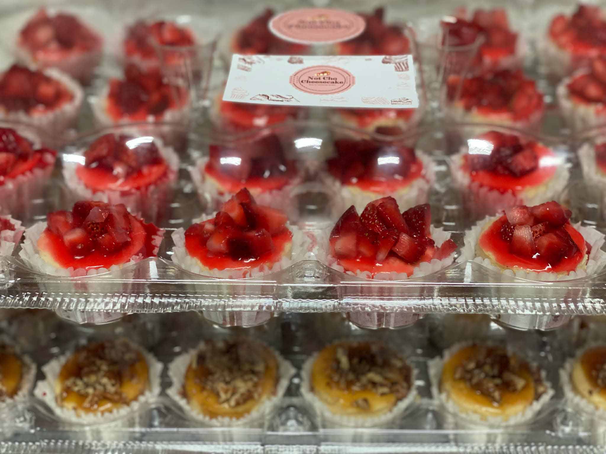 Individual Cheesecakes from Not Cho Cheesecake